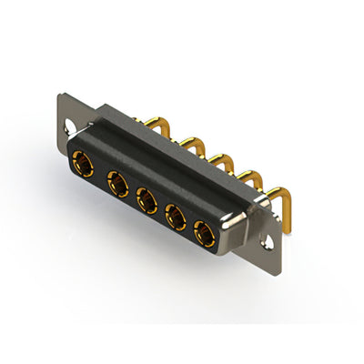 630-5W5-640-1T1 by EDAC Inc. - CONNECTOR D-SUB RCPT 5POS R/A SLDR