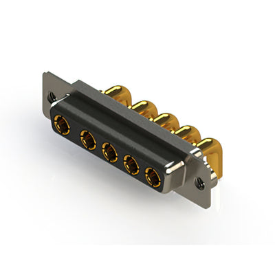 630-5W5-640-4TA by EDAC Inc. - CONNECTOR D-SUB RCPT 5POS R/A SLDR