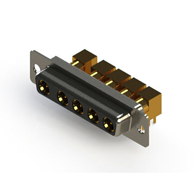 630-5W5-640-7T1 by EDAC Inc. - CONNECTOR D-SUB RCPT 5POS R/A SLDR