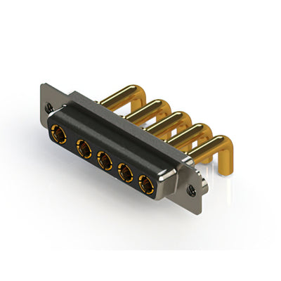 630-5W5-650-4NA by EDAC Inc. - CONNECTOR D-SUB RCPT 5POS R/A SLDR