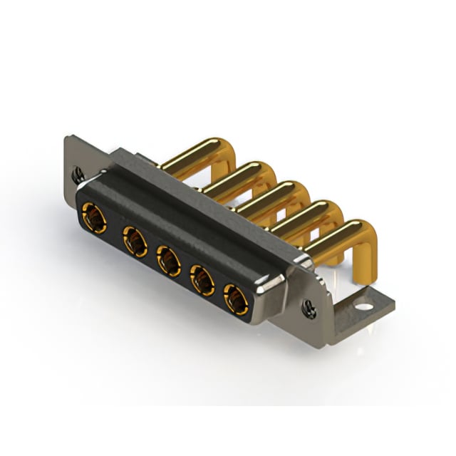 630-5W5-650-4NC by EDAC Inc. - CONNECTOR D-SUB RCPT 5POS R/A SLDR