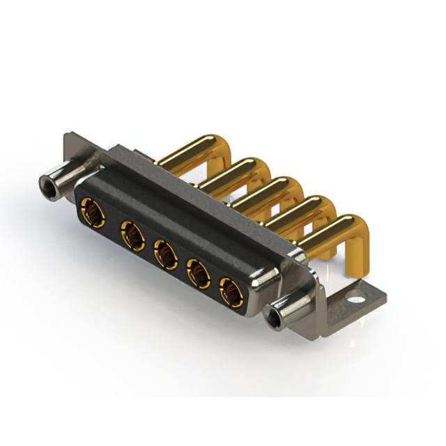 630-5W5-650-4NE by EDAC Inc. - CONNECTOR D-SUB RCPT 5POS R/A SLDR