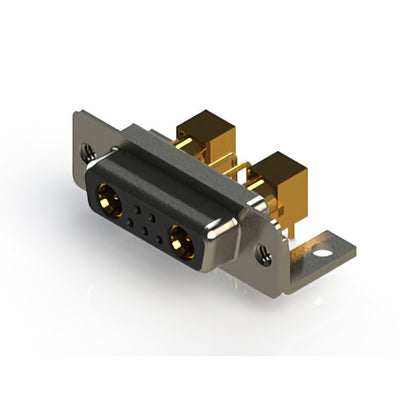 630-7W2-240-7TC by EDAC Inc. - CONNECTOR D-SUB RCPT 7POS R/A SLDR