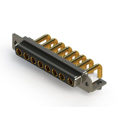 630-8W8-250-3TB by EDAC Inc. - CONNECTOR D-SUB RCPT 8POS R/A SLDR