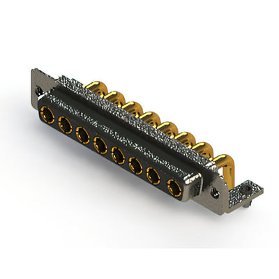 630-8W8-640-3TB by EDAC Inc. - CONNECTOR D-SUB RCPT 8POS R/A SLDR