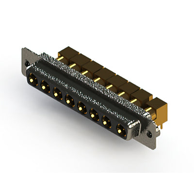 630-8W8-640-7T2 by EDAC Inc. - CONNECTOR D-SUB RCPT 8POS R/A SLDR