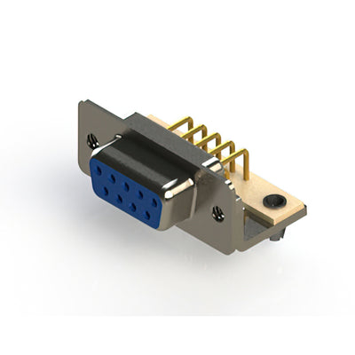 630-M09-240-LT3 by EDAC Inc. - 630M SERIES RIGHT ANGLE D-SUB