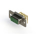 630-M09-340-GN1 by EDAC Inc. - 630M SERIES RIGHT ANGLE D-SUB