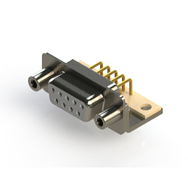 630-M09-340-WN6 by EDAC Inc. - 630M SERIES RIGHT ANGLE D-SUB