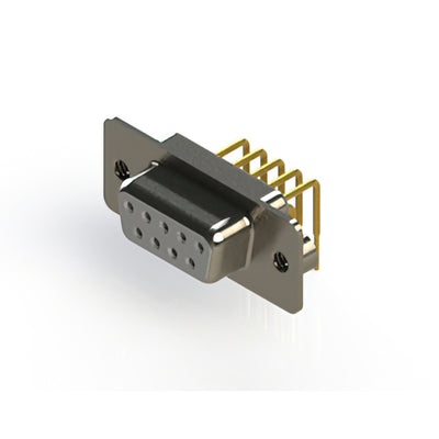 630-M09-340-WT2 by EDAC Inc. - 630M SERIES RIGHT ANGLE D-SUB