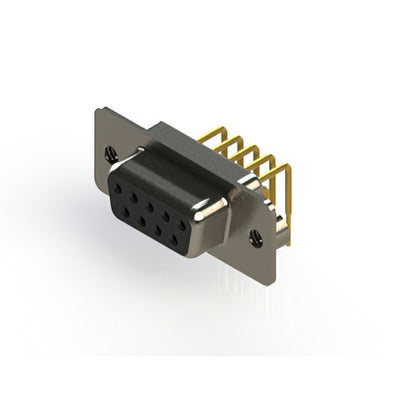 630-M09-640-BT2 by EDAC Inc. - 630M SERIES RIGHT ANGLE D-SUB