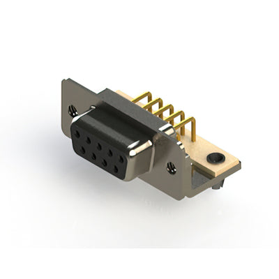 630-M09-640-BT3 by EDAC Inc. - 630M SERIES RIGHT ANGLE D-SUB