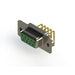 630-M09-640-GN2 by EDAC Inc. - 630M SERIES RIGHT ANGLE D-SUB