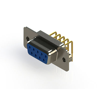 630-M09-640-LN2 by EDAC Inc. - 630M SERIES RIGHT ANGLE D-SUB