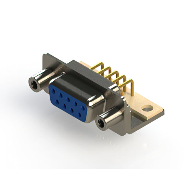 630-M09-640-LN6 by EDAC Inc. - 630M SERIES RIGHT ANGLE D-SUB