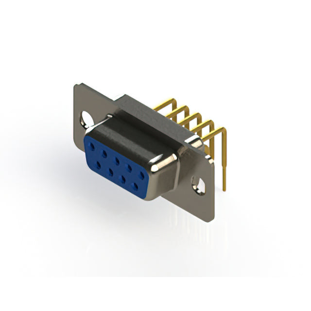 630-M09-640-LT1 by EDAC Inc. - 630M SERIES RIGHT ANGLE D-SUB