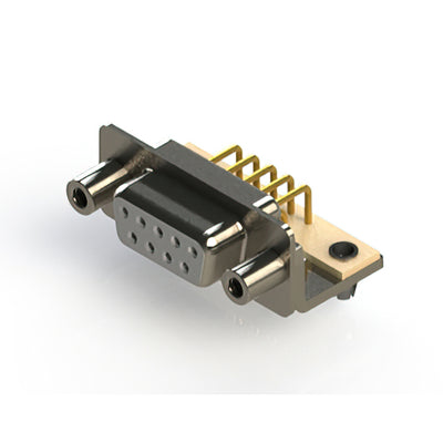 630-M09-640-WN5 by EDAC Inc. - 630M SERIES RIGHT ANGLE D-SUB