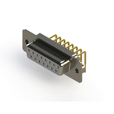 630-M15-240-WN2 by EDAC Inc. - 630M SERIES RIGHT ANGLE D-SUB
