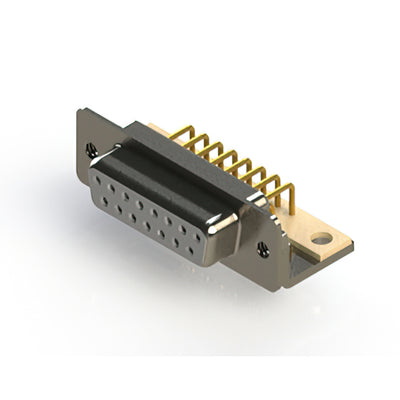 630-M15-240-WN4 by EDAC Inc. - 630M SERIES RIGHT ANGLE D-SUB