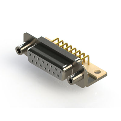 630-M15-240-WN6 by EDAC Inc. - 630M SERIES RIGHT ANGLE D-SUB