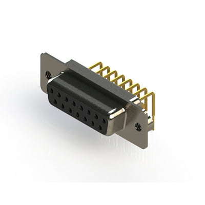 630-M15-340-BN2 by EDAC Inc. - 630M SERIES RIGHT ANGLE D-SUB
