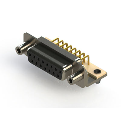 630-M15-340-BN5 by EDAC Inc. - 630M SERIES RIGHT ANGLE D-SUB