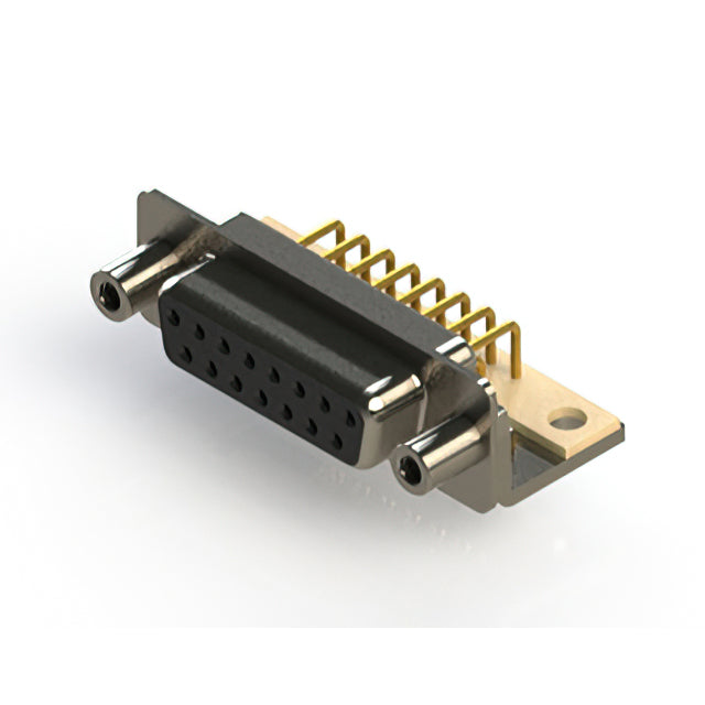 630-M15-340-BN6 by EDAC Inc. - 630M SERIES RIGHT ANGLE D-SUB