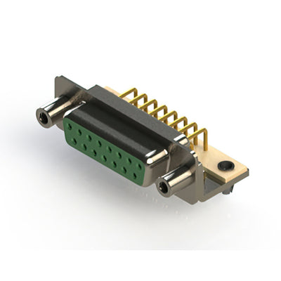 630-M15-340-GN5 by EDAC Inc. - 630M SERIES RIGHT ANGLE D-SUB