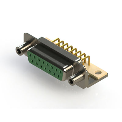 630-M15-340-GN6 by EDAC Inc. - 630M SERIES RIGHT ANGLE D-SUB