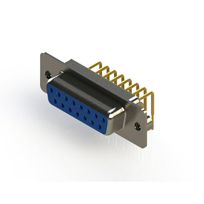 630-M15-340-LN2 by EDAC Inc. - 630M SERIES RIGHT ANGLE D-SUB