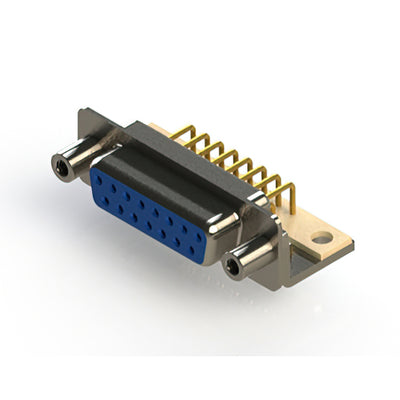 630-M15-340-LN6 by EDAC Inc. - 630M SERIES RIGHT ANGLE D-SUB