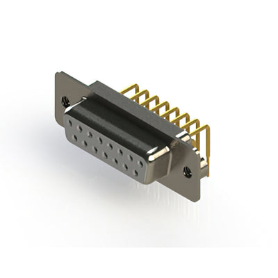 630-M15-340-WN2 by EDAC Inc. - 630M SERIES RIGHT ANGLE D-SUB
