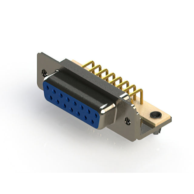 630-M15-640-LN3 by EDAC Inc. - 630M SERIES RIGHT ANGLE D-SUB