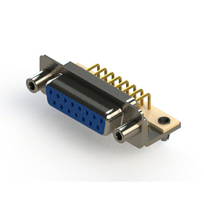 630-M15-640-LT5 by EDAC Inc. - 630M SERIES RIGHT ANGLE D-SUB