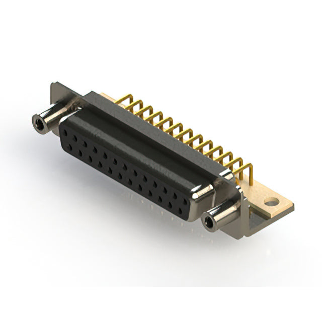 630-M25-240-BN6 by EDAC Inc. - 630M SERIES RIGHT ANGLE D-SUB
