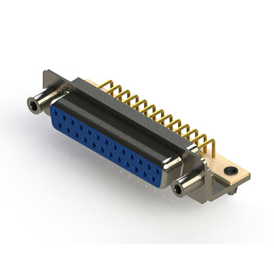 630-M25-240-LN5 by EDAC Inc. - 630M SERIES RIGHT ANGLE D-SUB
