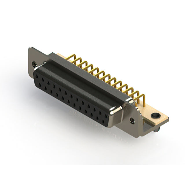 630-M25-340-BT3 by EDAC Inc. - 630M SERIES RIGHT ANGLE D-SUB