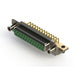 630-M25-340-GN5 by EDAC Inc. - 630M SERIES RIGHT ANGLE D-SUB