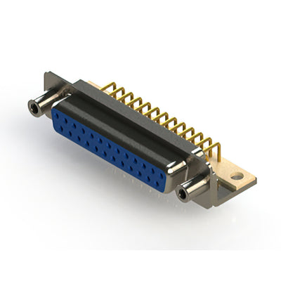 630-M25-340-LN6 by EDAC Inc. - 630M SERIES RIGHT ANGLE D-SUB