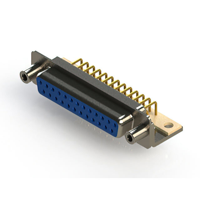 630-M25-340-LT6 by EDAC Inc. - 630M SERIES RIGHT ANGLE D-SUB