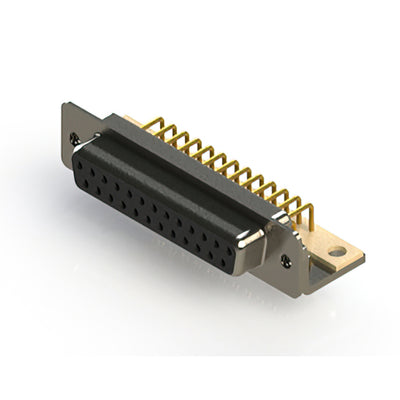 630-M25-640-BN4 by EDAC Inc. - 630M SERIES RIGHT ANGLE D-SUB