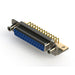630-M25-640-LN6 by EDAC Inc. - 630M SERIES RIGHT ANGLE D-SUB