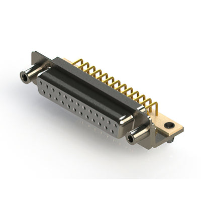 630-M25-640-WN5 by EDAC Inc. - 630M SERIES RIGHT ANGLE D-SUB