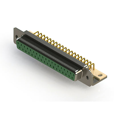 630-M37-240-GN4 by EDAC Inc. - 630M SERIES RIGHT ANGLE D-SUB