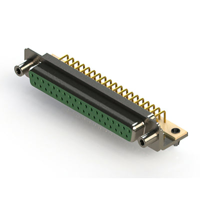 630-M37-240-GT5 by EDAC Inc. - 630M SERIES RIGHT ANGLE D-SUB