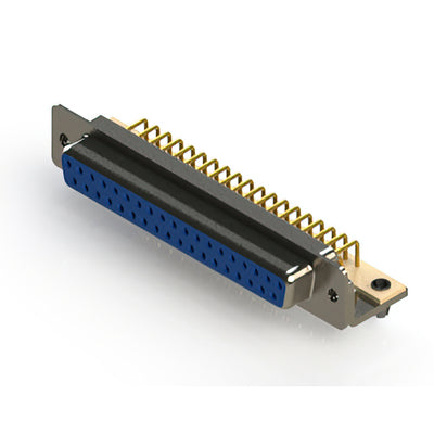 630-M37-240-LT3 by EDAC Inc. - 630M SERIES RIGHT ANGLE D-SUB