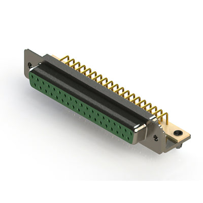630-M37-340-GT3 by EDAC Inc. - 630M SERIES RIGHT ANGLE D-SUB