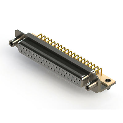 630-M37-340-WT5 by EDAC Inc. - 630M SERIES RIGHT ANGLE D-SUB