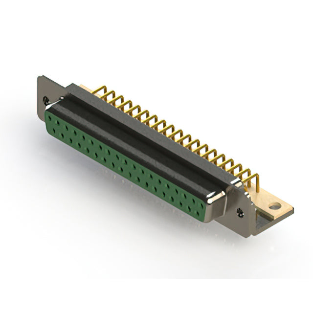 630-M37-640-GT4 by EDAC Inc. - 630M SERIES RIGHT ANGLE D-SUB