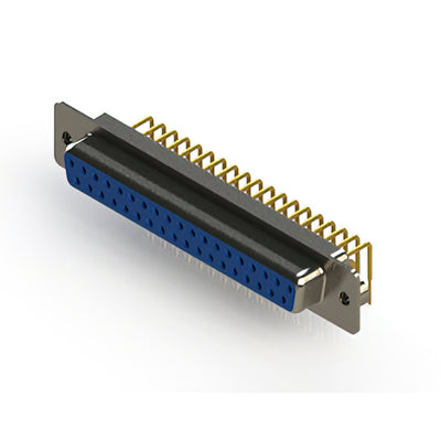 630-M37-640-LT2 by EDAC Inc. - 630M SERIES RIGHT ANGLE D-SUB